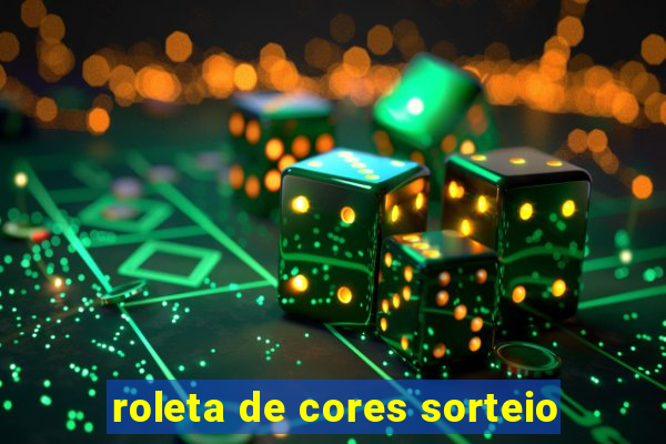 roleta de cores sorteio